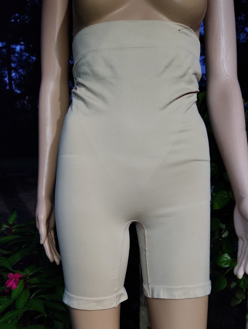 High-Waist Shapewear- Cream
